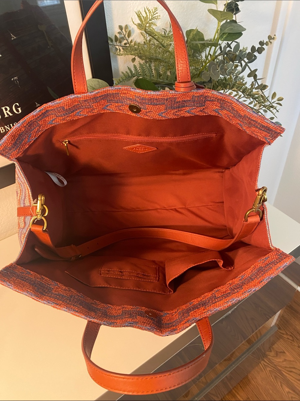 Fossil Carmen Tribal Tote Bag - Picture 10 of 14
